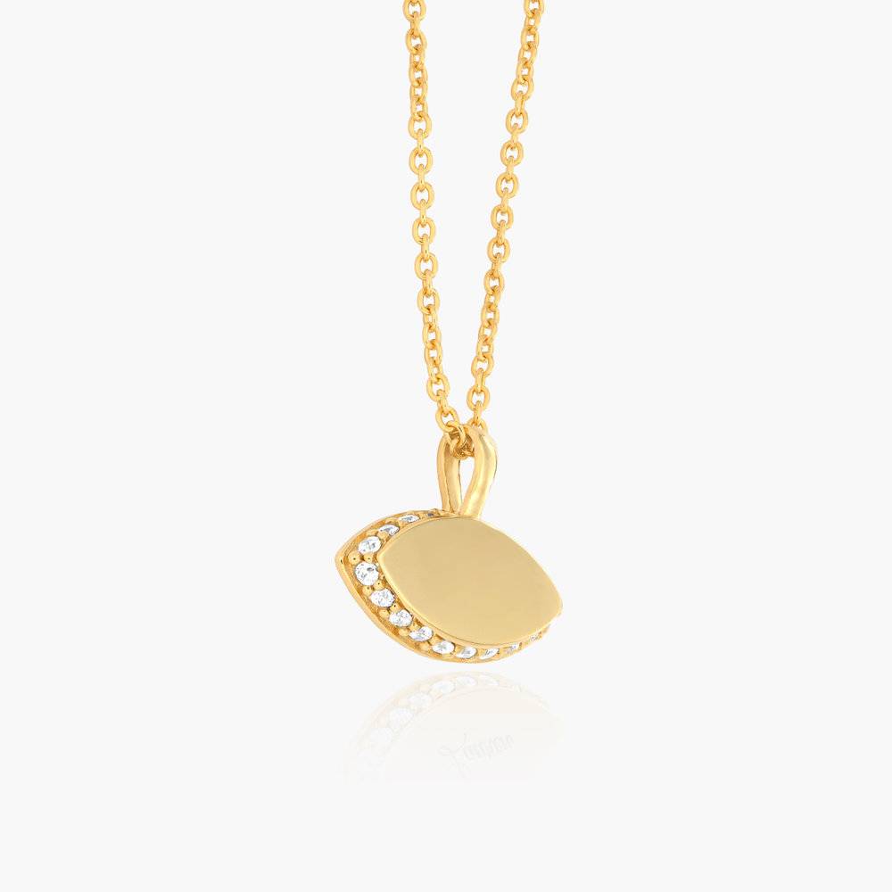 Anya Marquise Necklace- Gold Vermeil