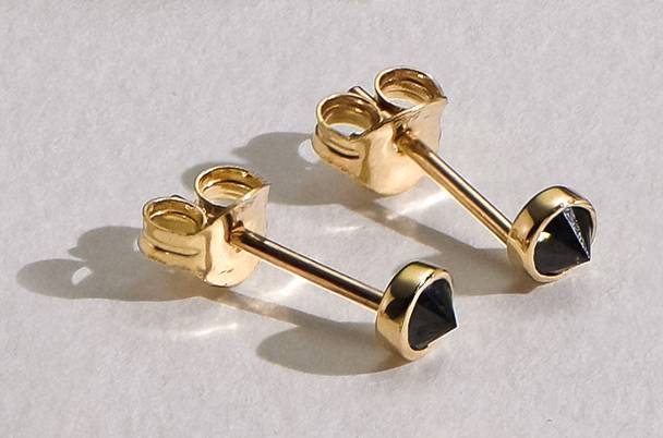 Black Diamond Earrings