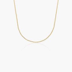Cable Chain Necklace - 14K Yellow Gold
