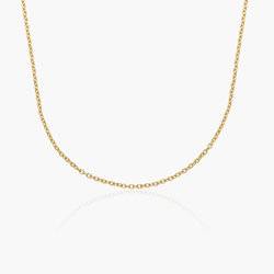 Cable Chain Necklace - Gold Vermeil