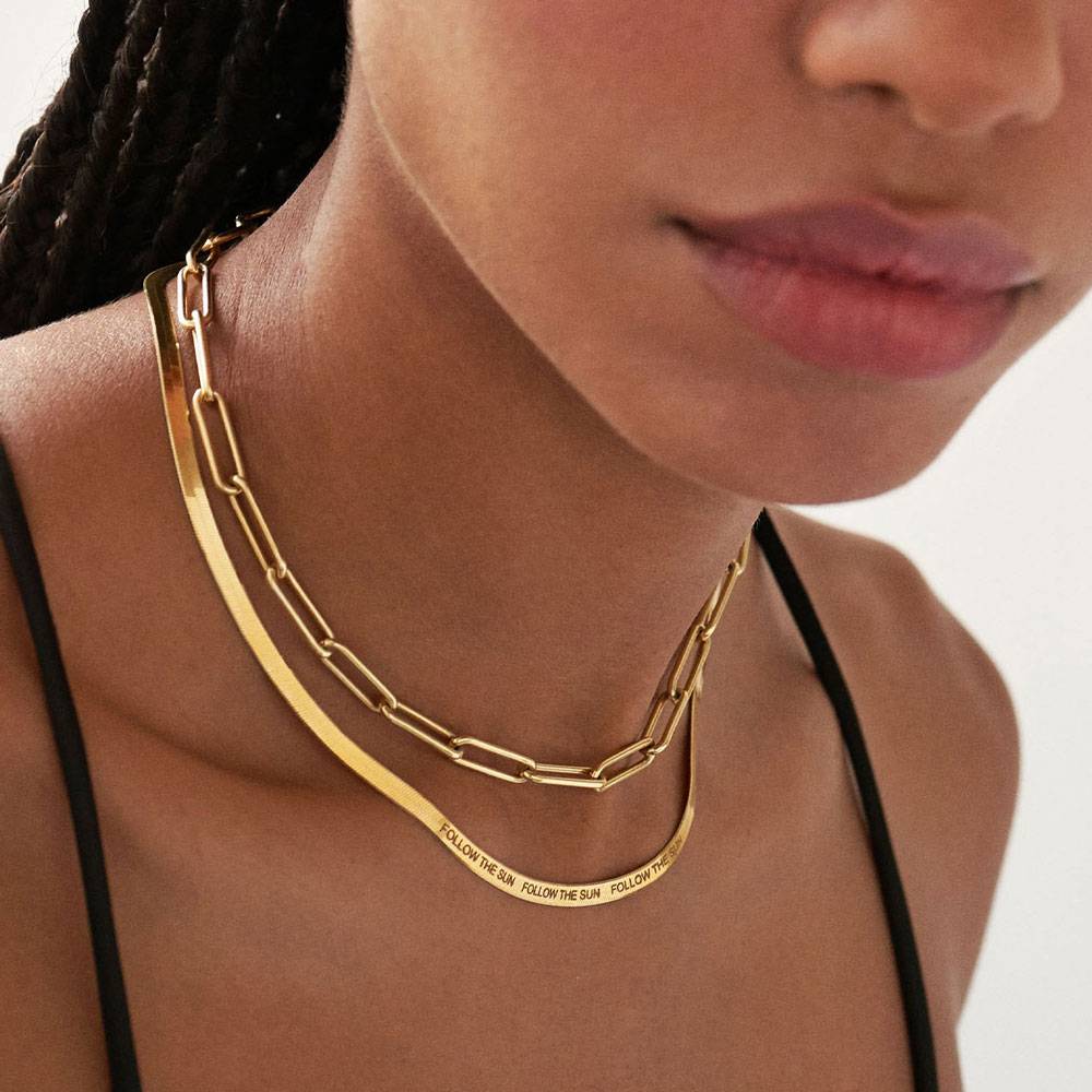 Herringbone Chains & Bracelets  product photo