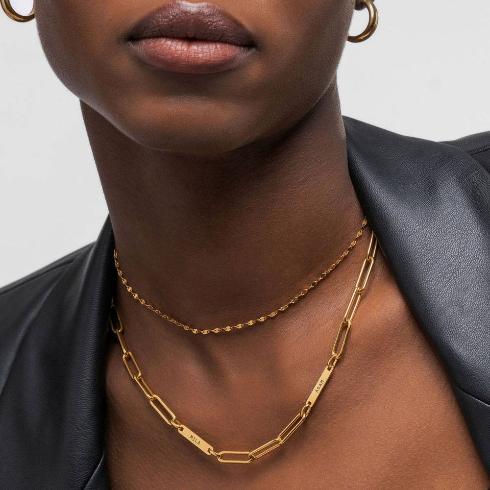 Paperclip necklaces product photo