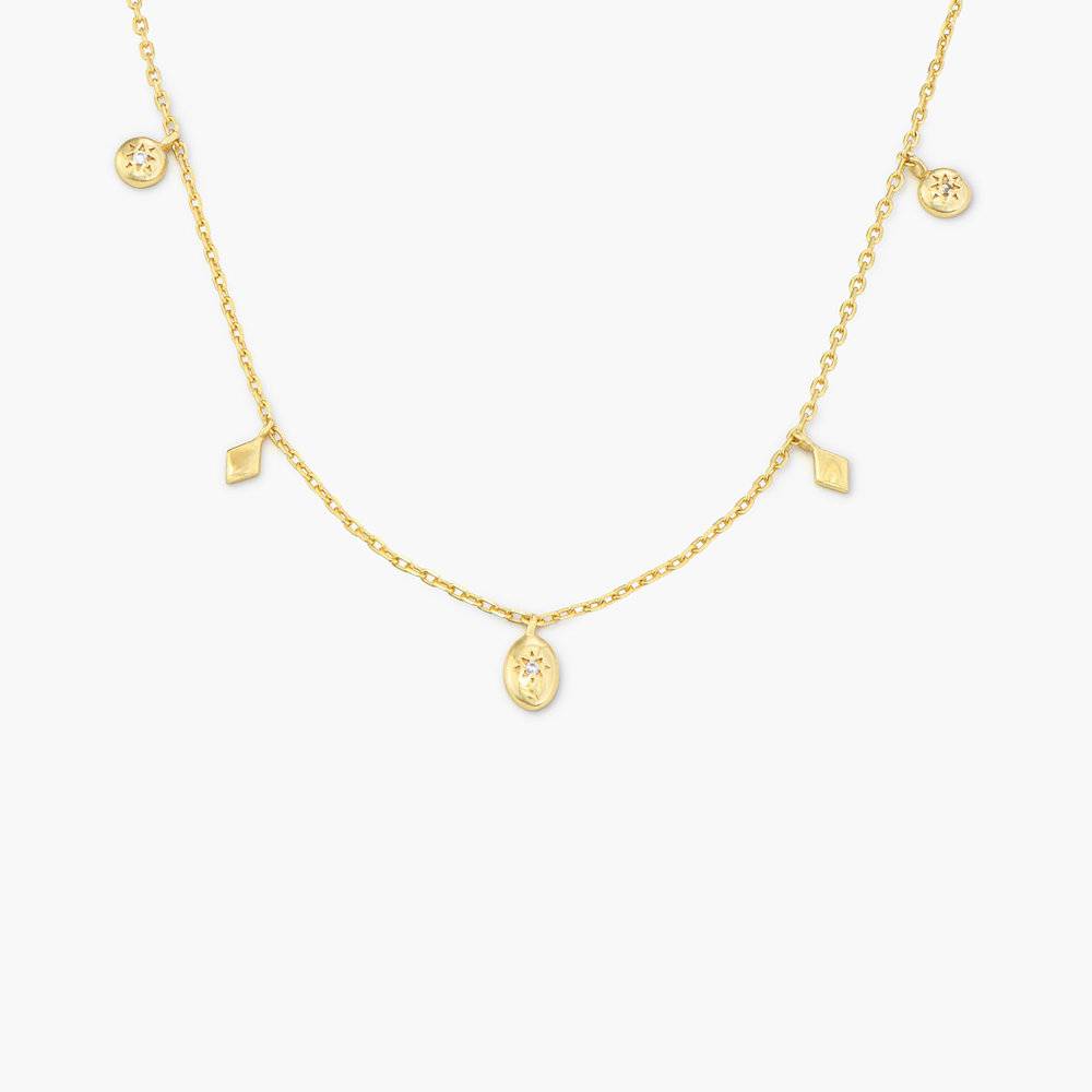 Ethereal Drops Necklace - Gold Plated