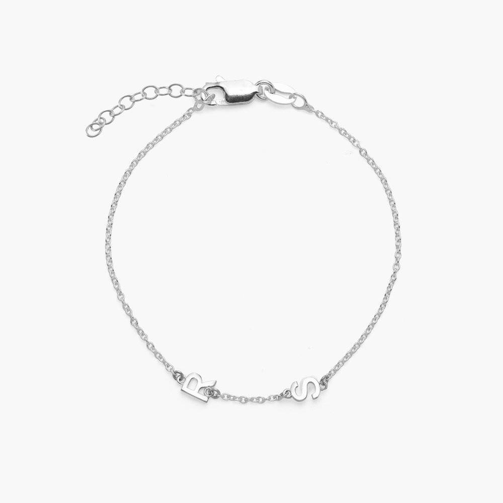 Inez Initial Bracelet/Anklet - Silver