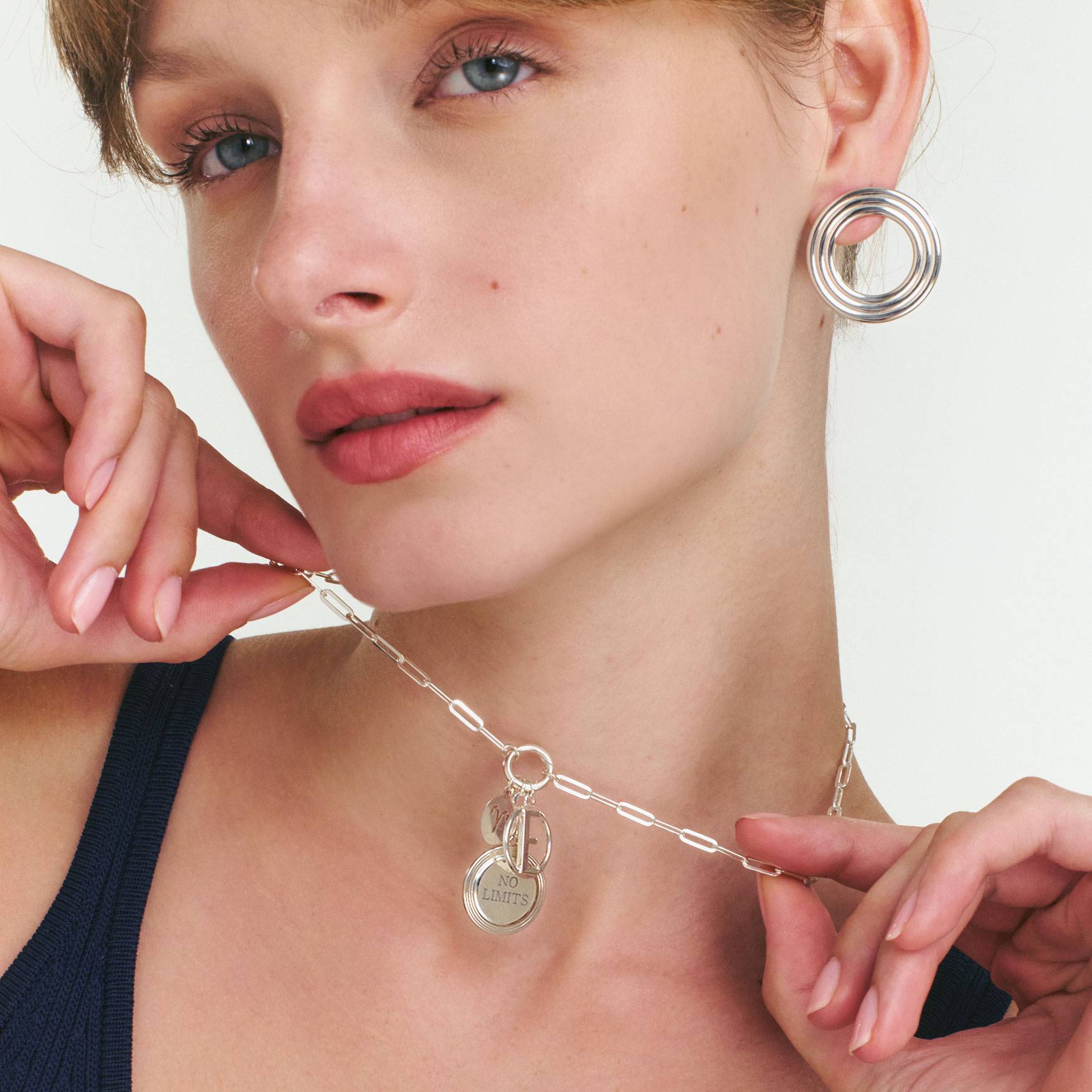 A Charmed Life Necklace- Silver-2 product photo