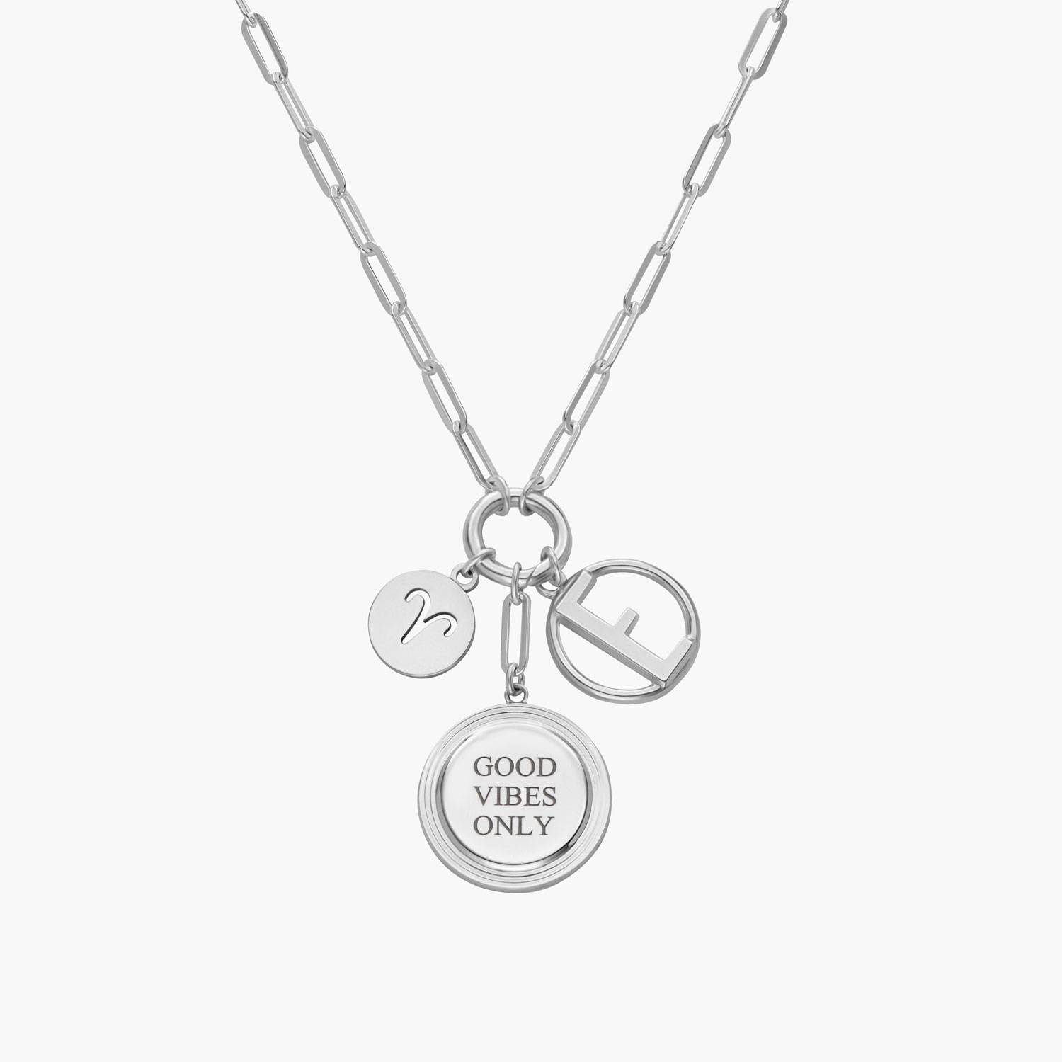 A Charmed Life Necklace- Silver product photo