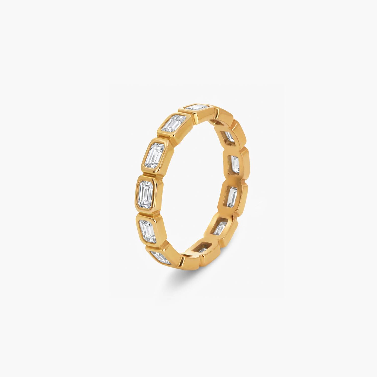 Baguette Line Ring - Gold-3 product photo
