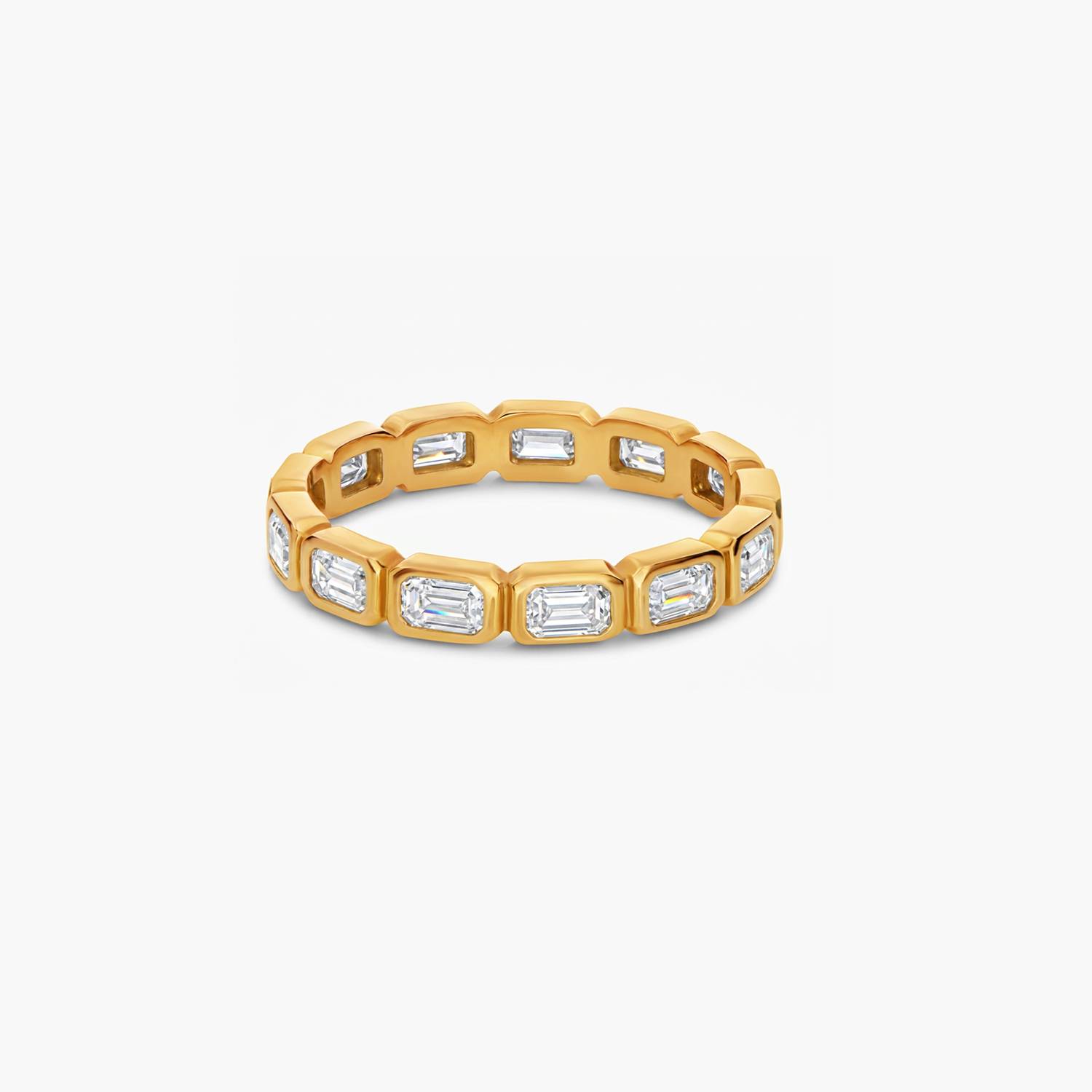Baguette Line Ring - Gold-1 product photo