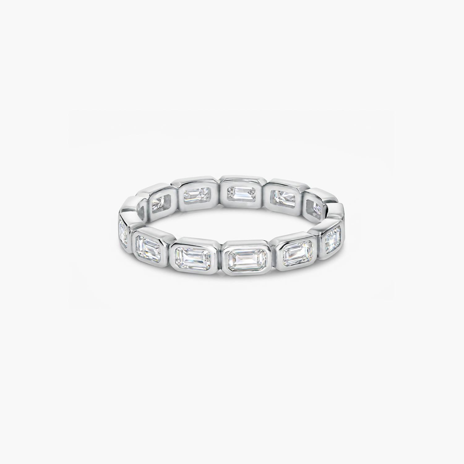 Baguette Line Ring - Silver-1 product photo