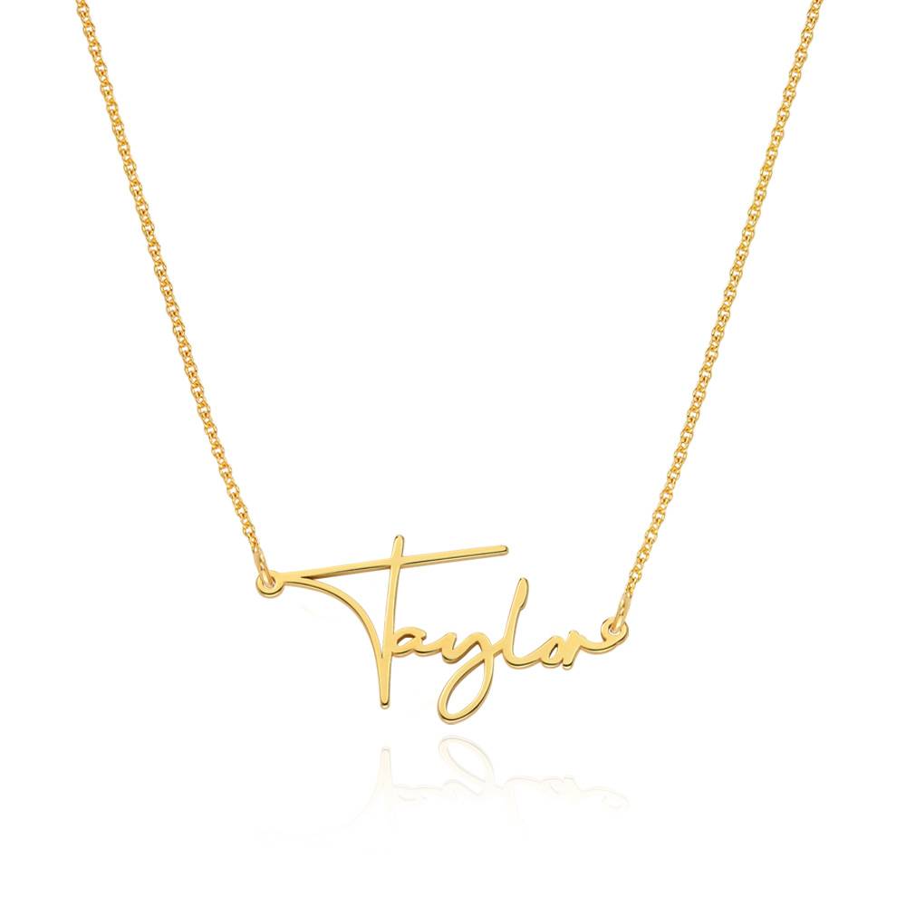 Belle Custom Name Necklace - Gold Plating-5 product photo