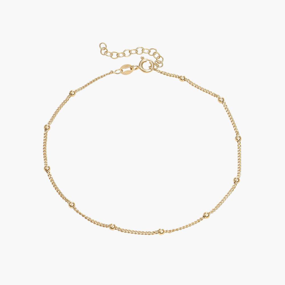 Bobble Chain Anklet/Bracelet - Gold-2 product photo
