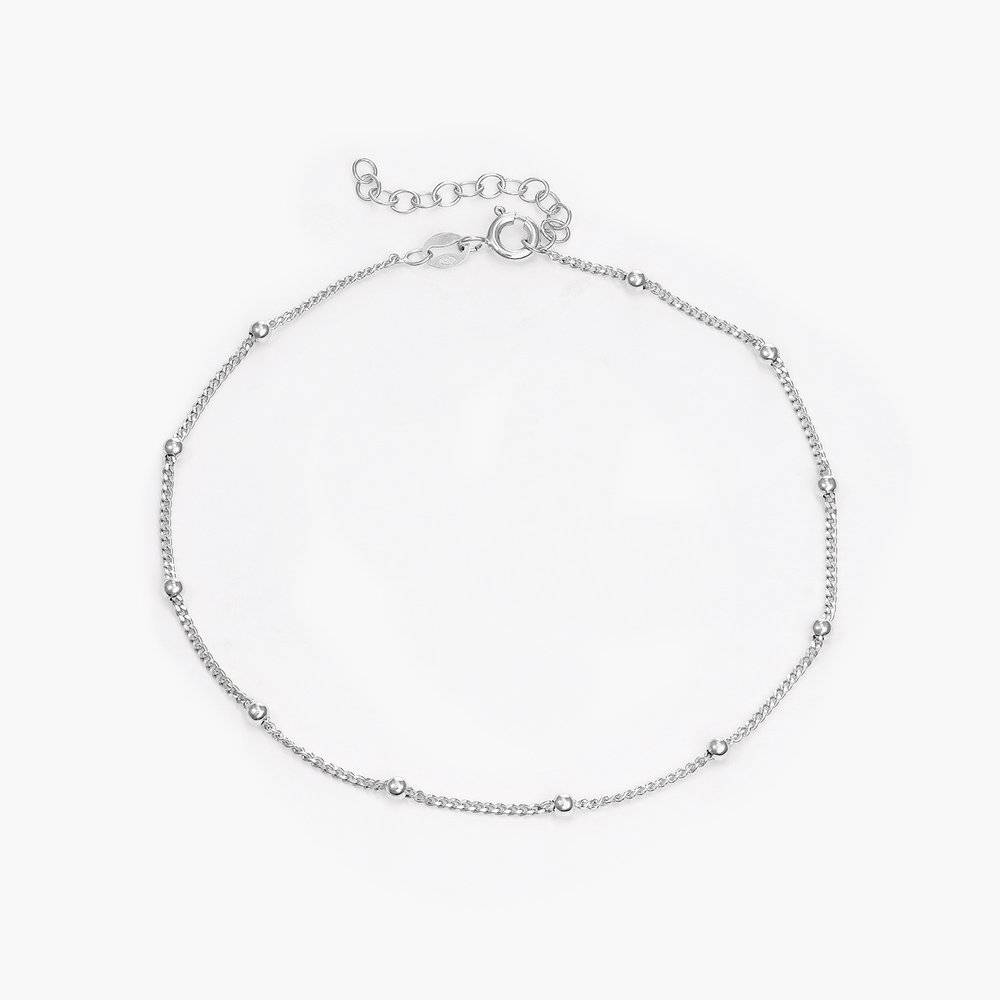 Bobble Chain Anklet/Bracelet - Silver-2 Bobble Chain Anklet/Bracelet - Silver-2 product photo