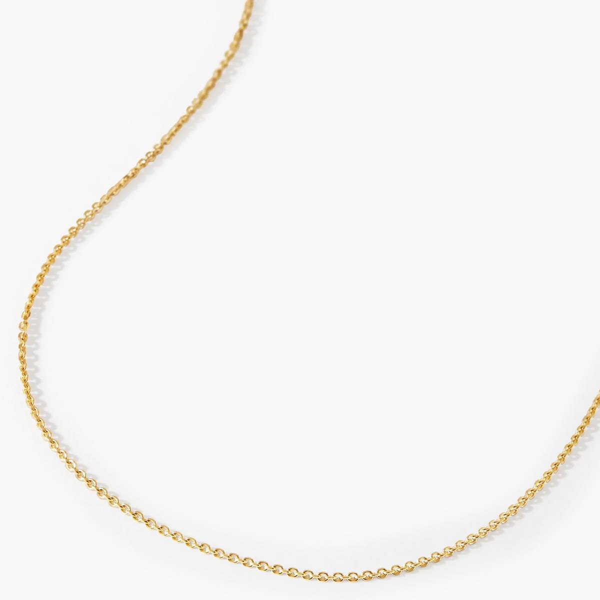 Cable Chain Necklace - Gold-3 product photo