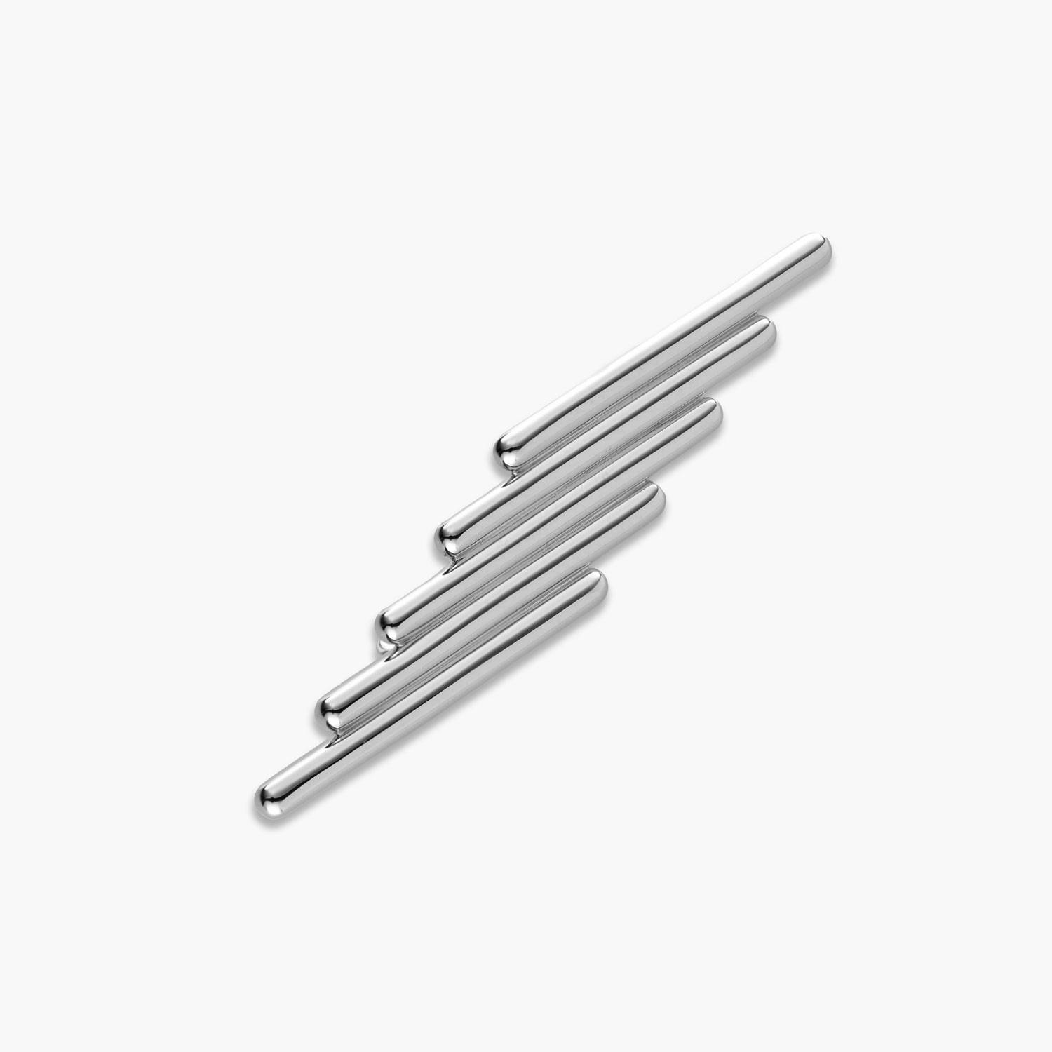 Centerline Motion Brooch - Silver product photo