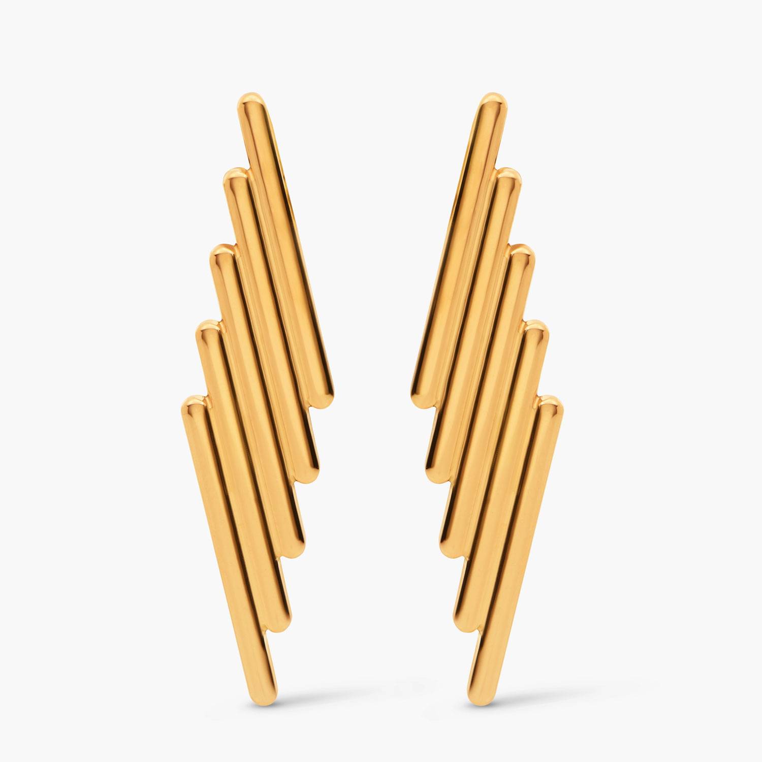 Centerline Motion Studs- Gold Vermeil-3 product photo