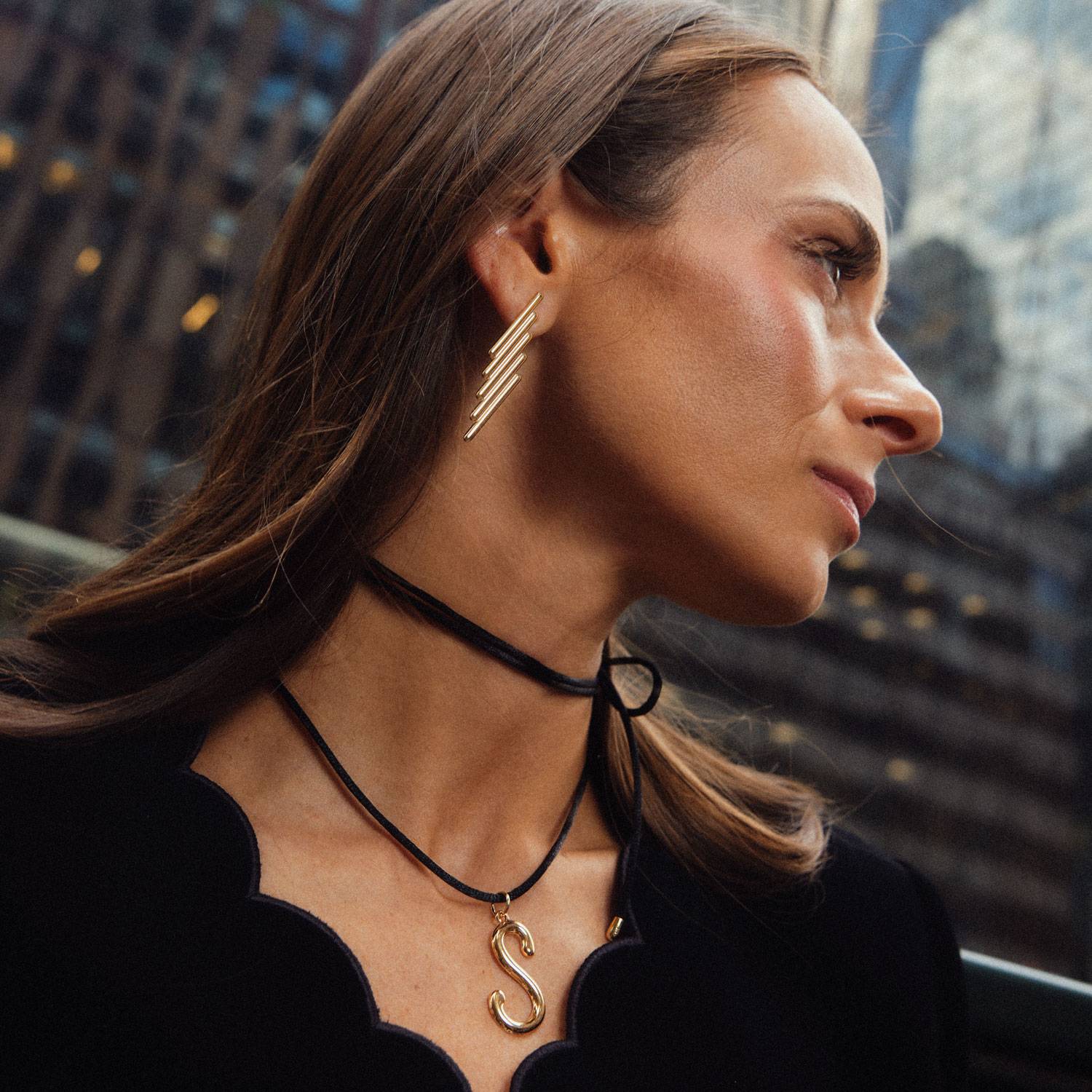 Centerline Motion Studs- Gold Vermeil-6 product photo