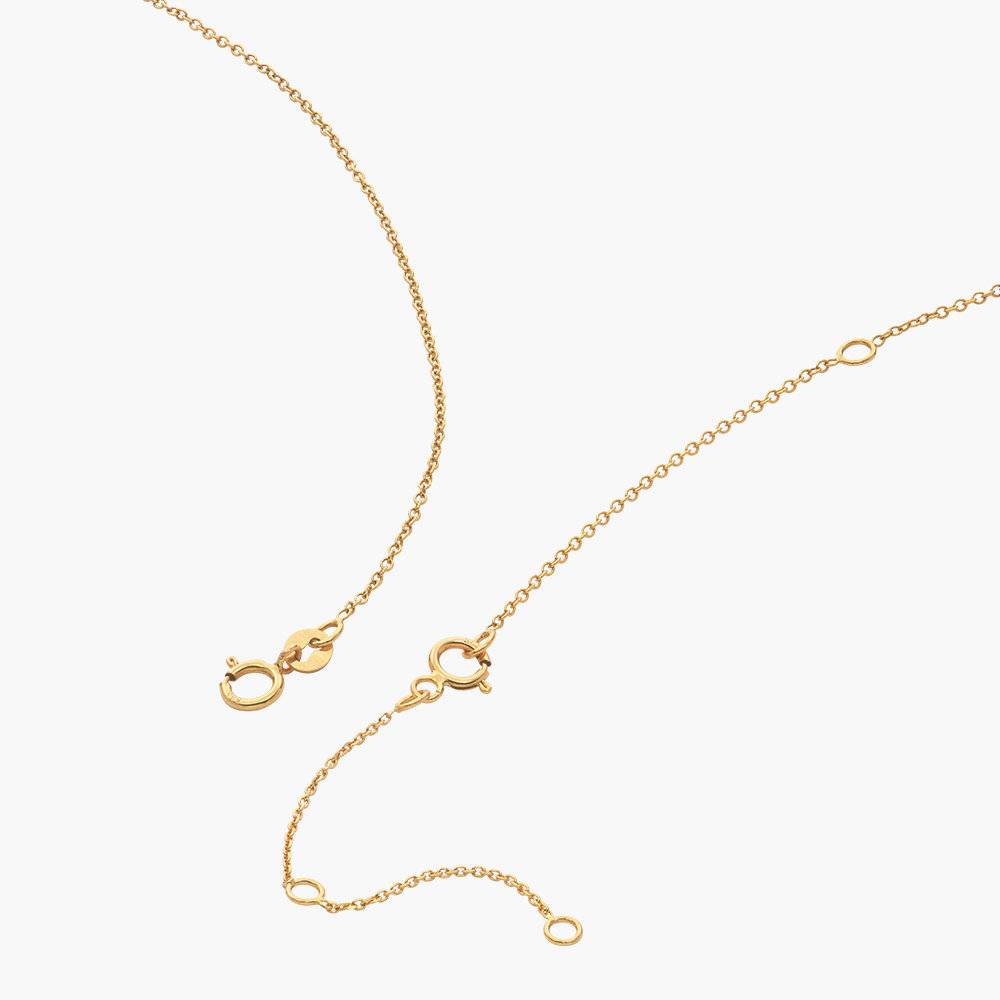 4mm Heavy Duty Solid Cable Chain Necklace Extender Real 14K Yellow Gold