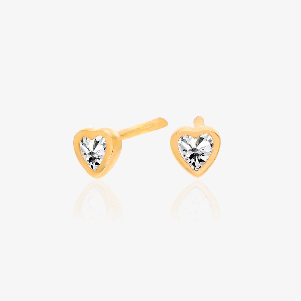 Heart Earrings - Gold Plated-1 product photo