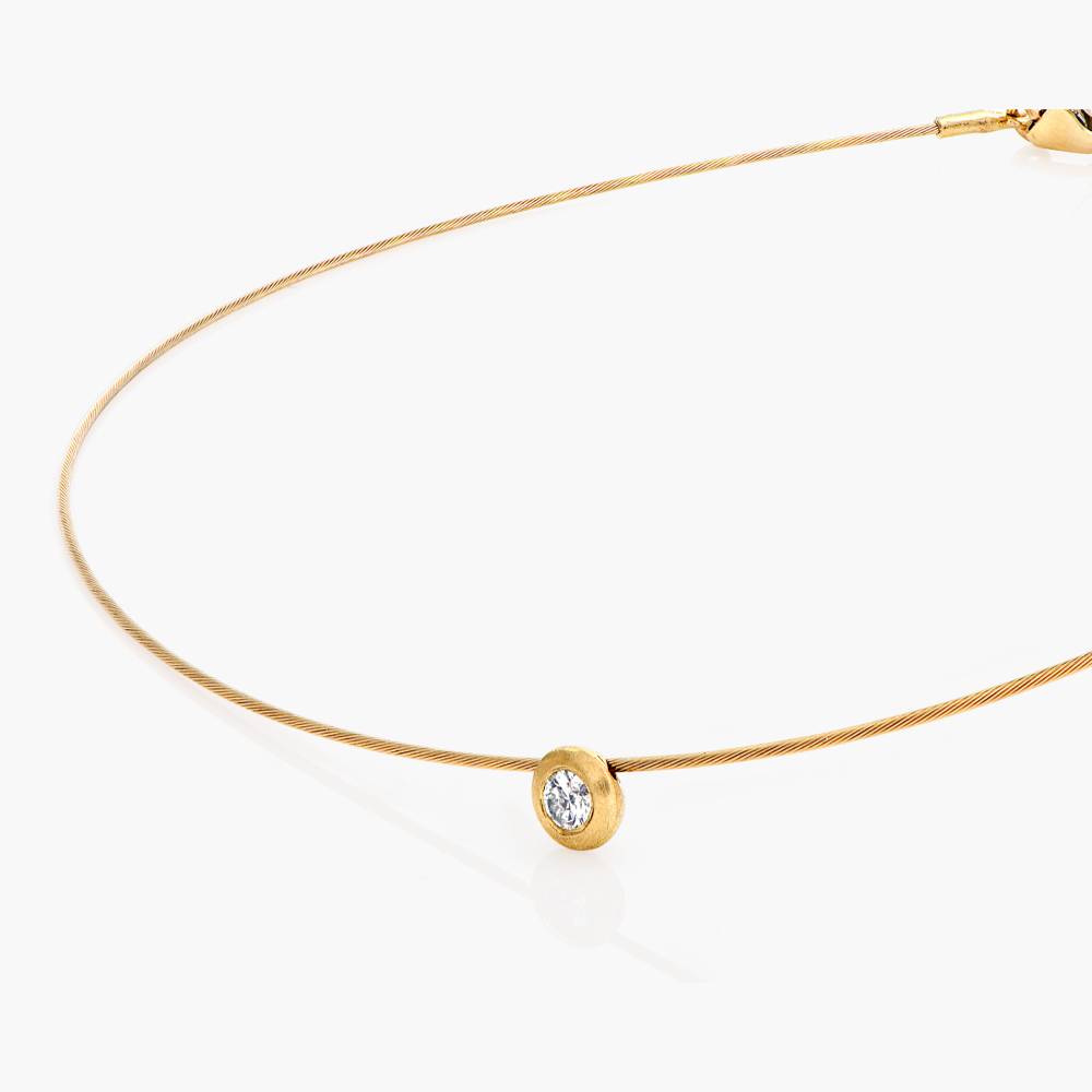 Classic Diamond Necklace - 14k Solid Gold product photo