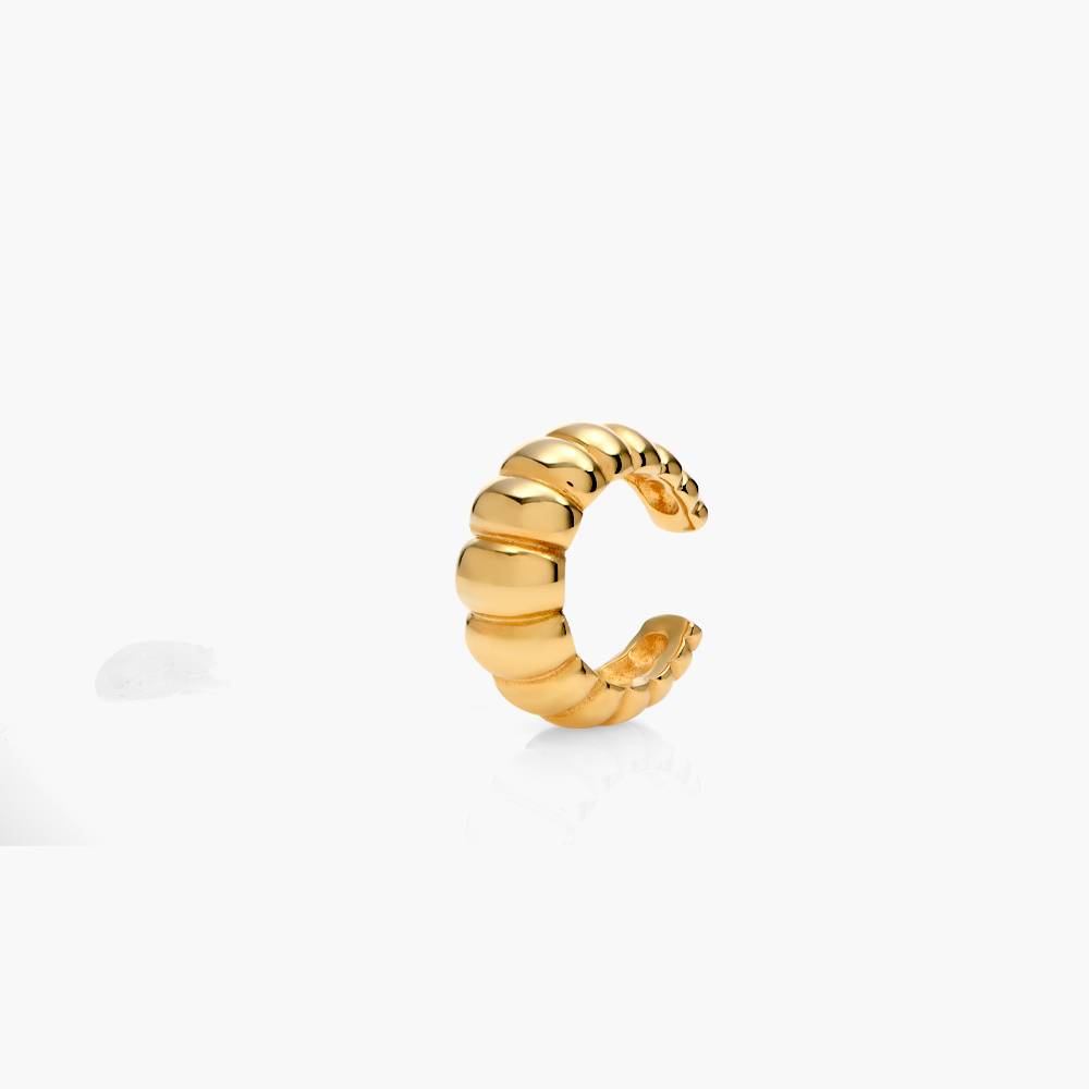 Croissant Ear Cuff - Gold Vermeil product photo