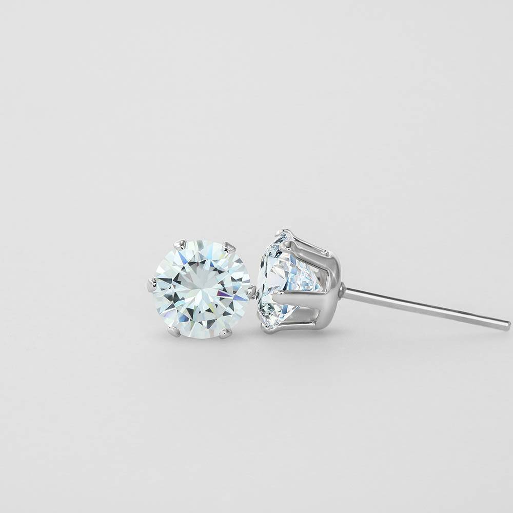 True Radiance Studs- Silver-1 product photo