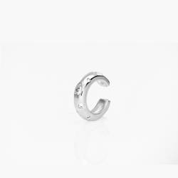 【NONENON】DOODLE EARCUFF(3mm) SILVER925〜イヤーカフ(1piece) DOODLE EARCUFF(3mm) SILVER925(18K GOLD PLATED) - nonenon
