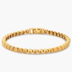 14K Gold Mother Of Pearl Clover Bracelet – picntell