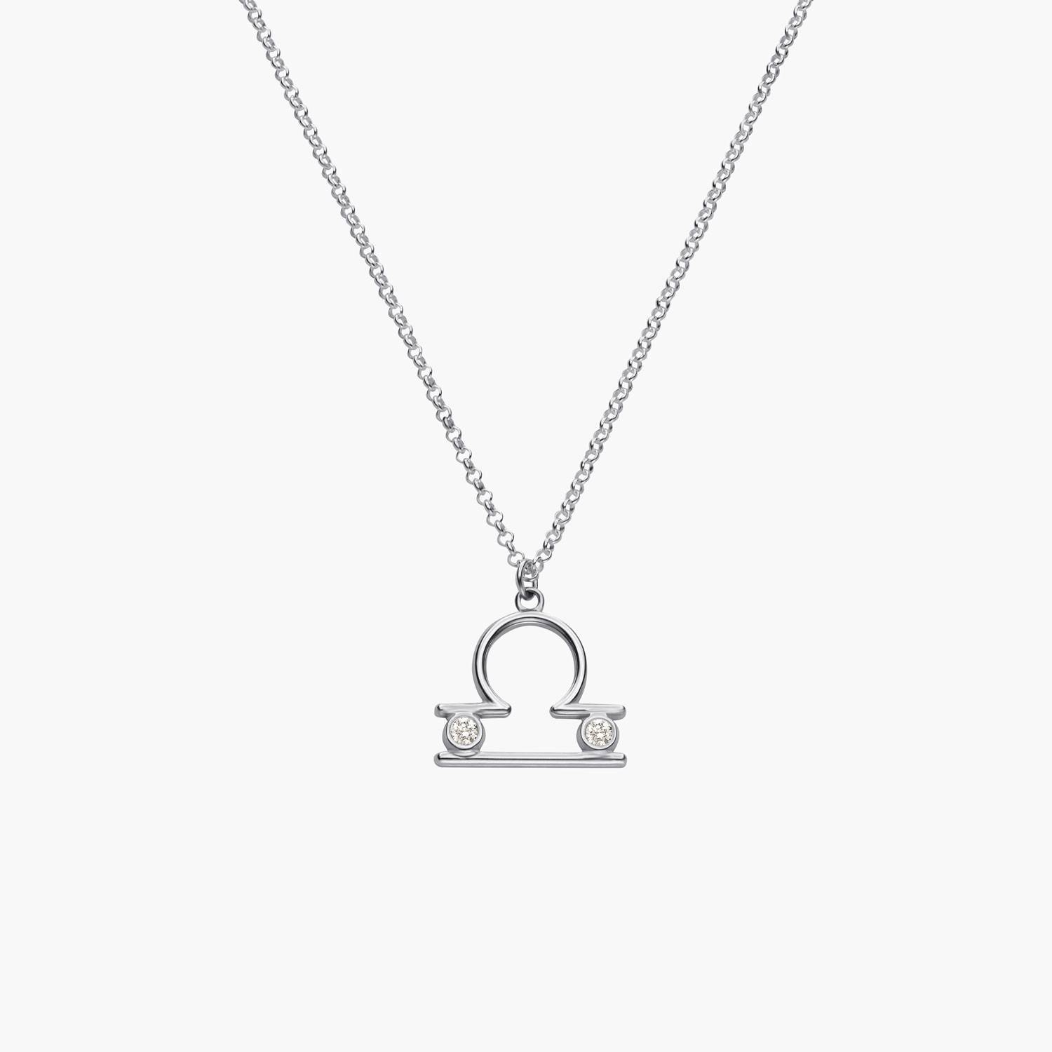 Give Me a Sign Zodiac Necklace - Silver product photo