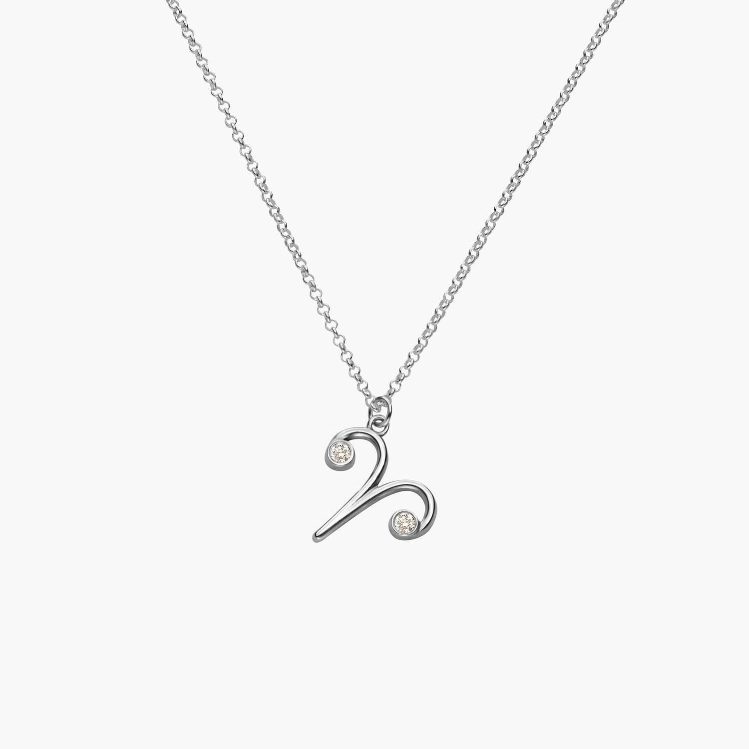 Give Me a Sign Zodiac Necklace - Silver-1 product photo