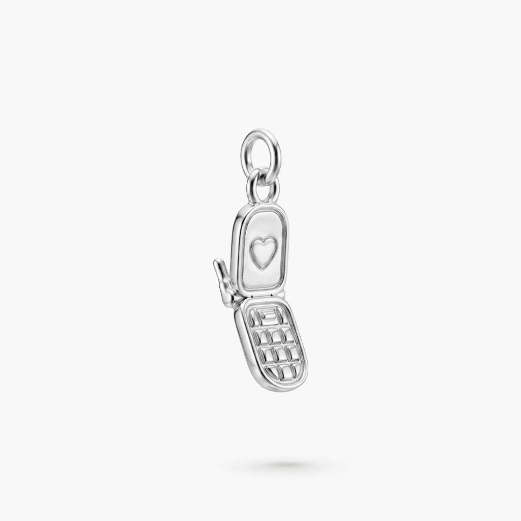 Hey babe Charm - Silver-1 product photo