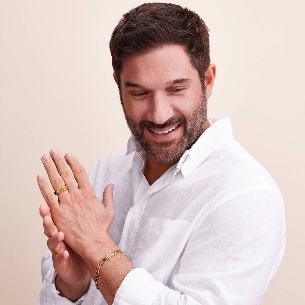 ID Bracelet for Men - Gold-5 product photo