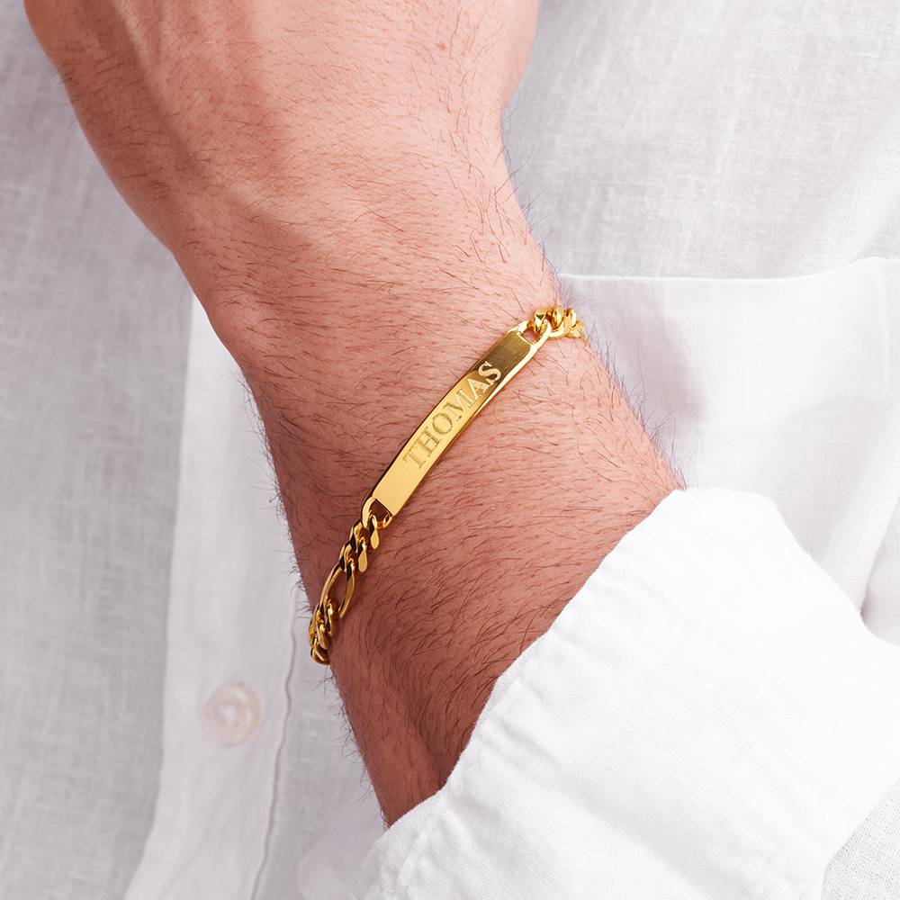 ID Bracelet for Men - Gold-4 product photo