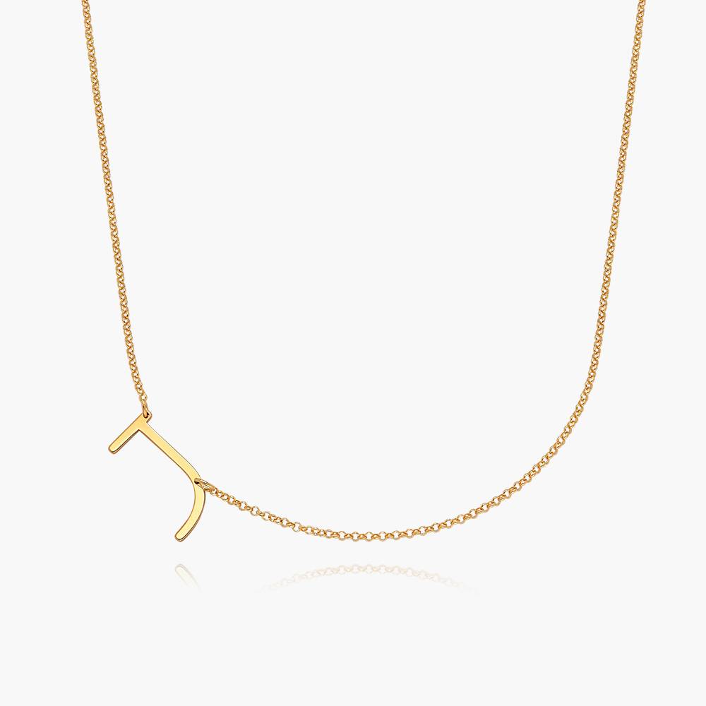 Initial Necklace - Gold Vermeil-3 product photo