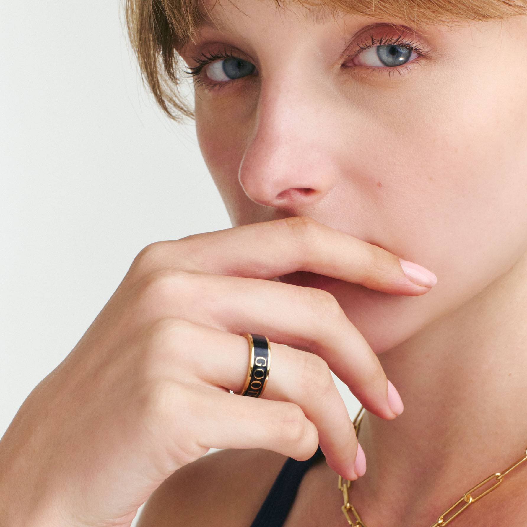 Inner Light Ring - Gold Vermeil-5 product photo