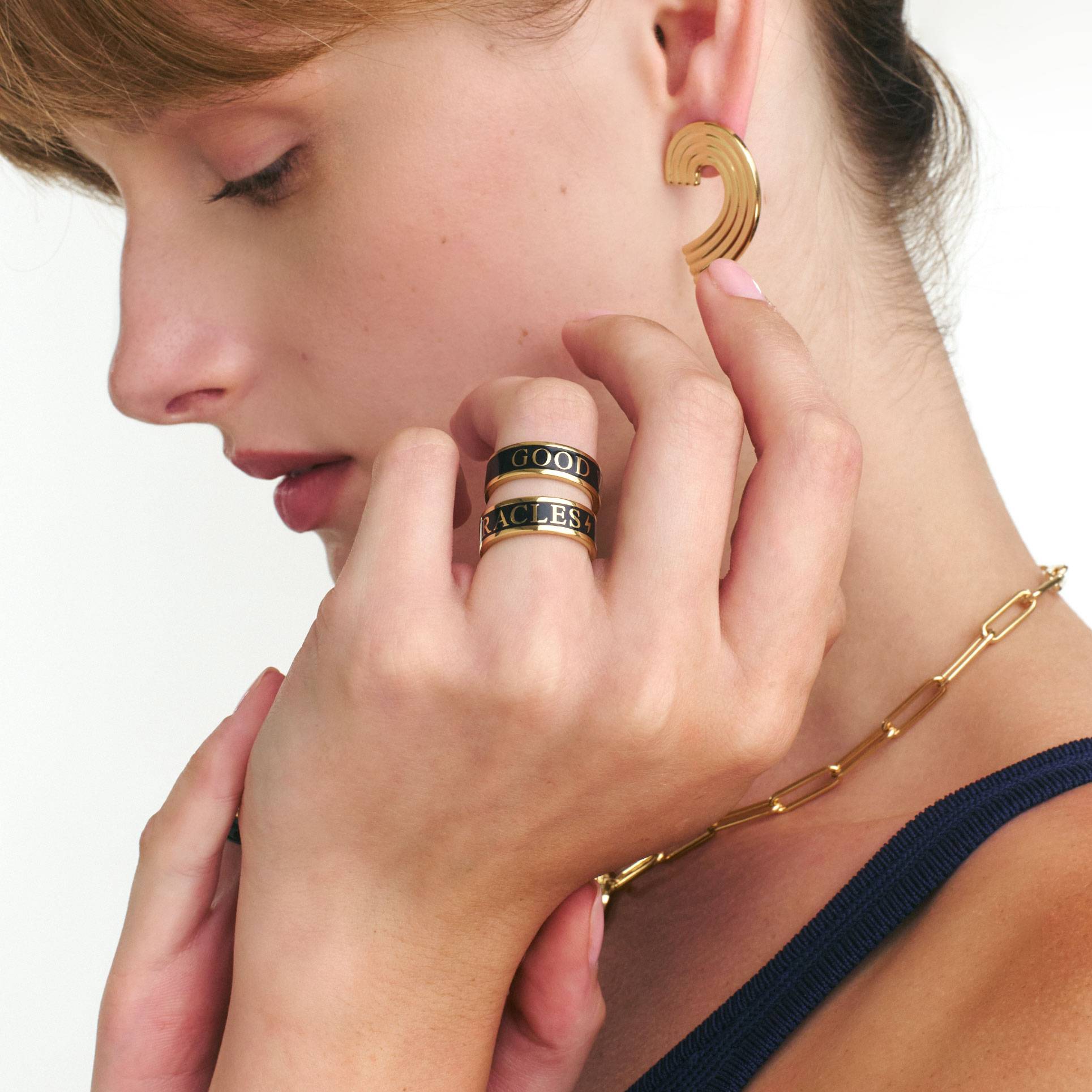Inner Light Ring - Gold Vermeil-1 product photo