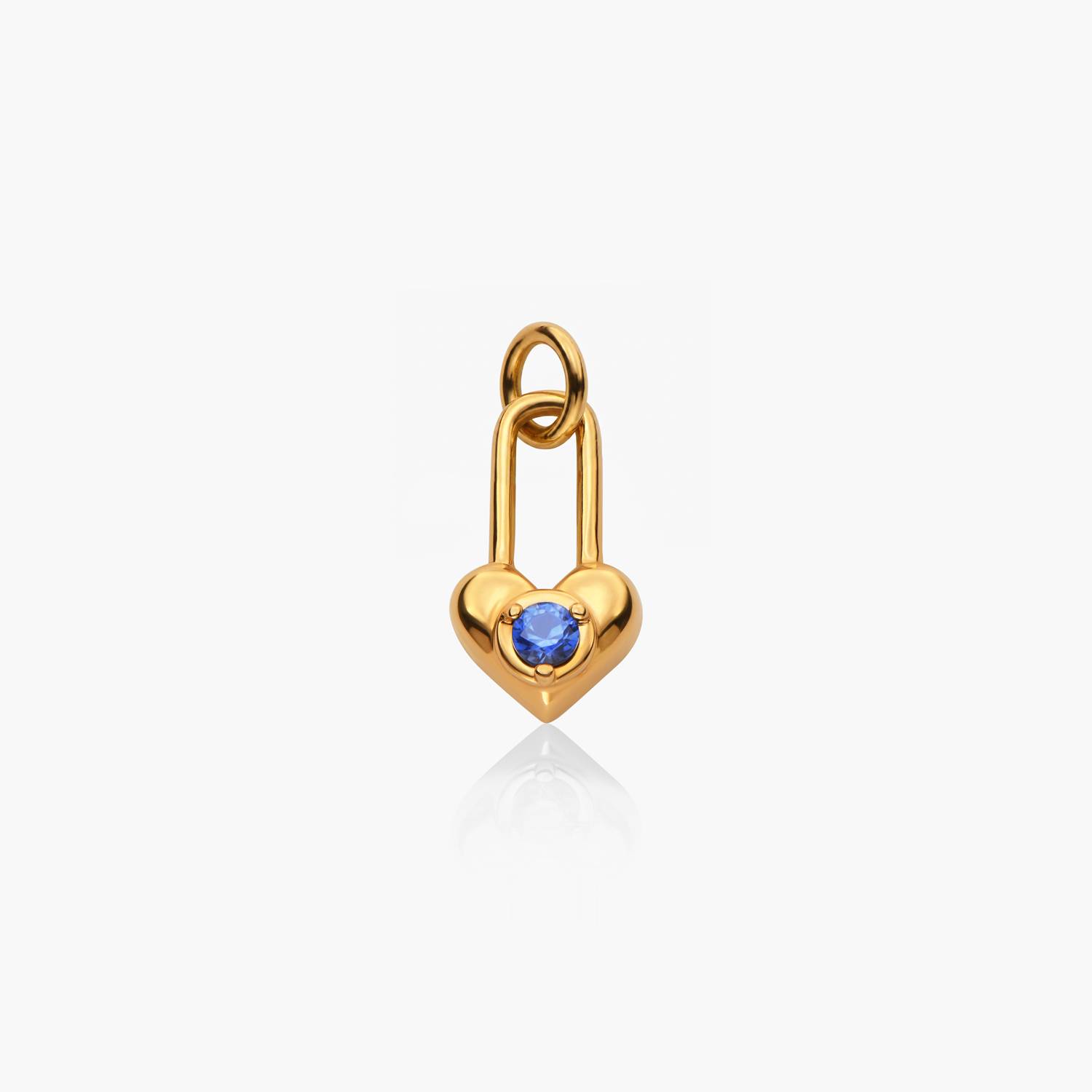 Lock & Luna Heart Lifestones Charm- Gold-2 Lock & Luna Heart Lifestones Charm- Gold-2 product photo