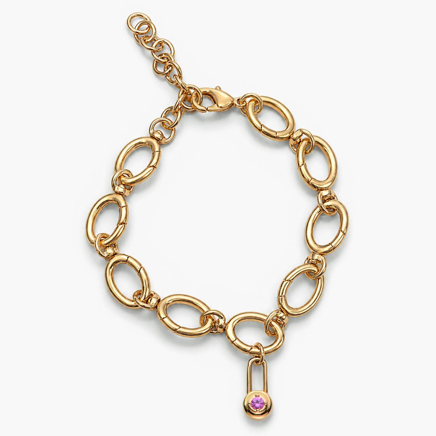 Lock & Luna Lifestones Charm- Gold-1 product photo
