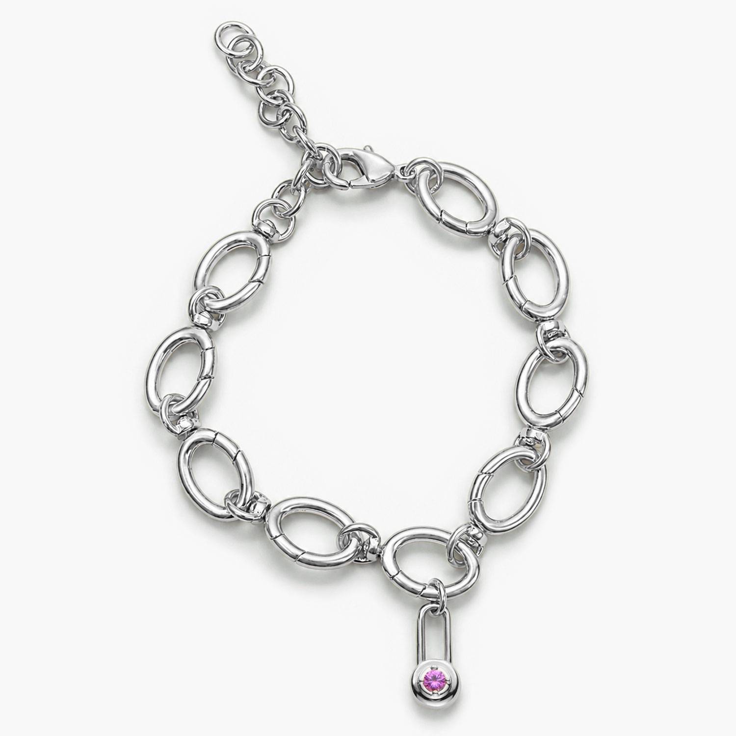 Lock & Luna Lifestones Charm - Silver-1 product photo