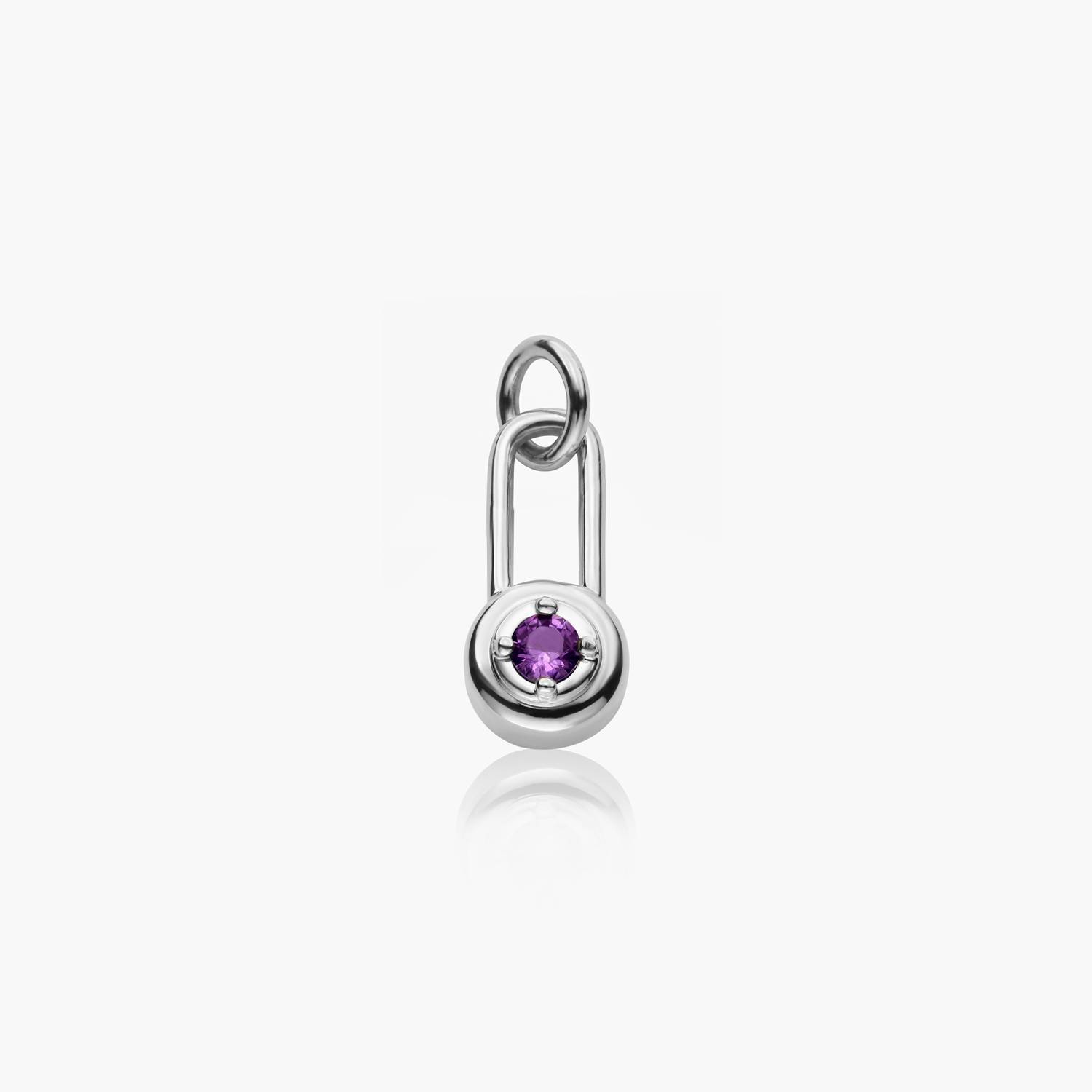Lock & Luna Lifestones Charm - Silver-3 product photo