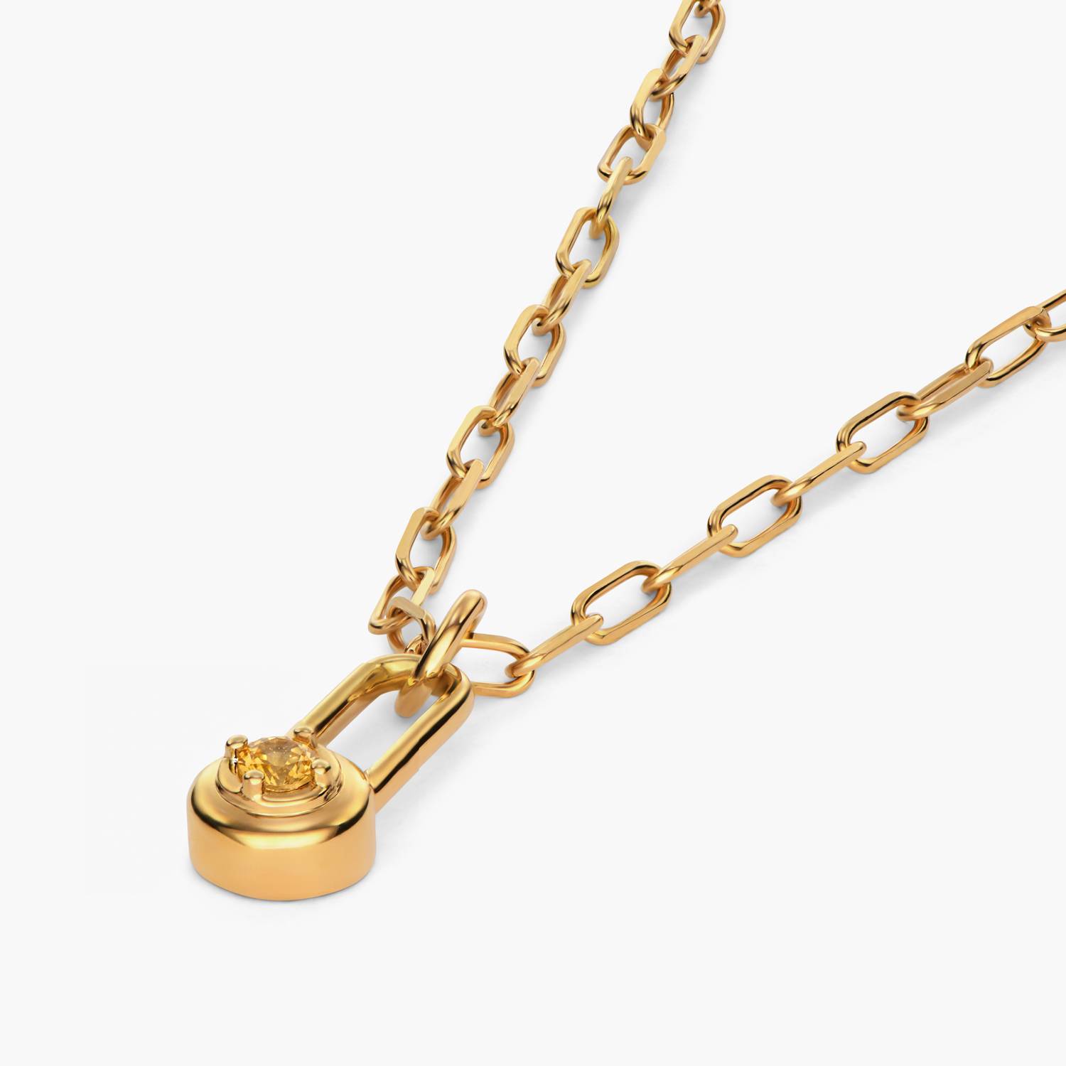 Lock & Luna Lifestones Necklace- Gold-4 Lock & Luna Lifestones Necklace- Gold-4 product photo