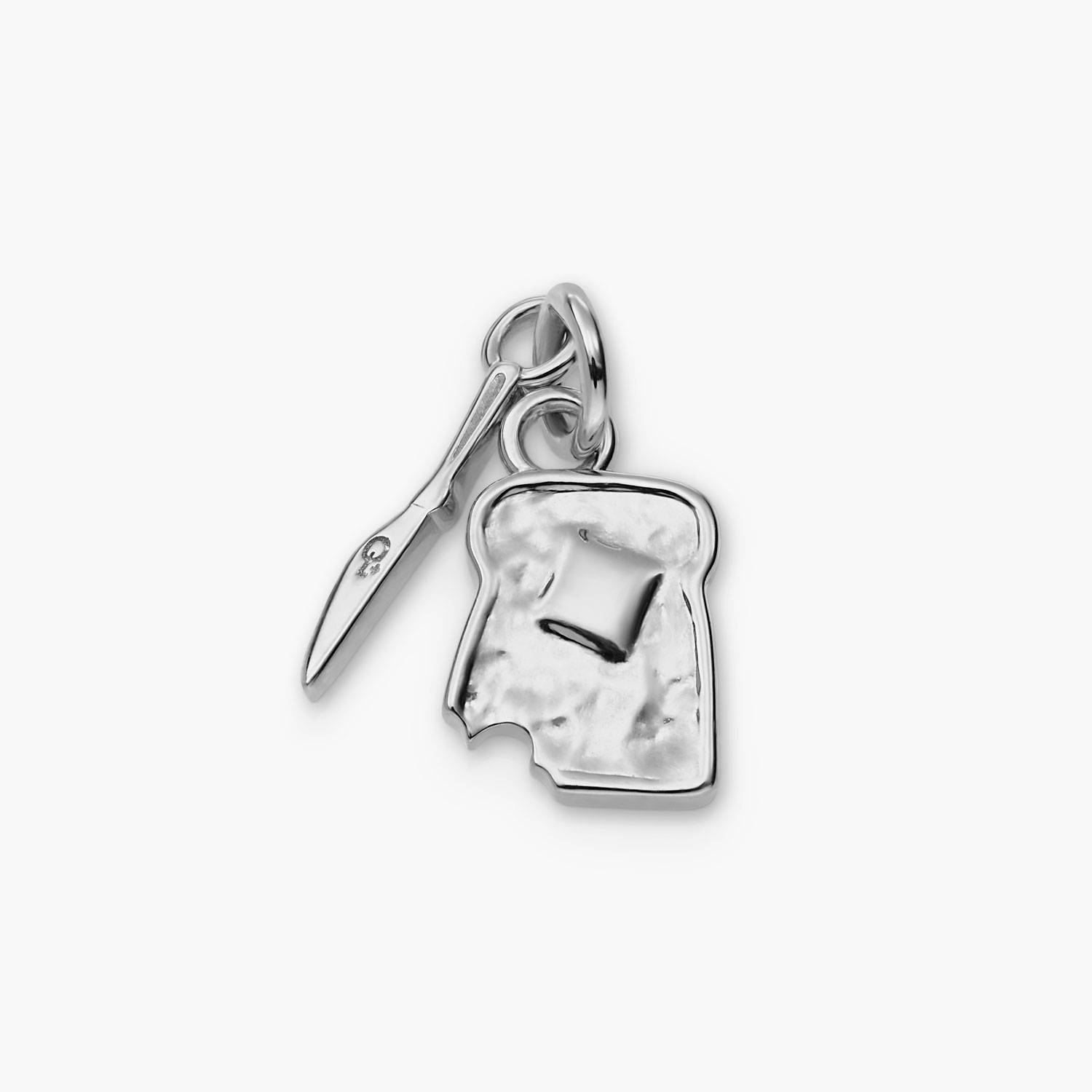 My Bread and Butter Charm- Silver-1 product photo