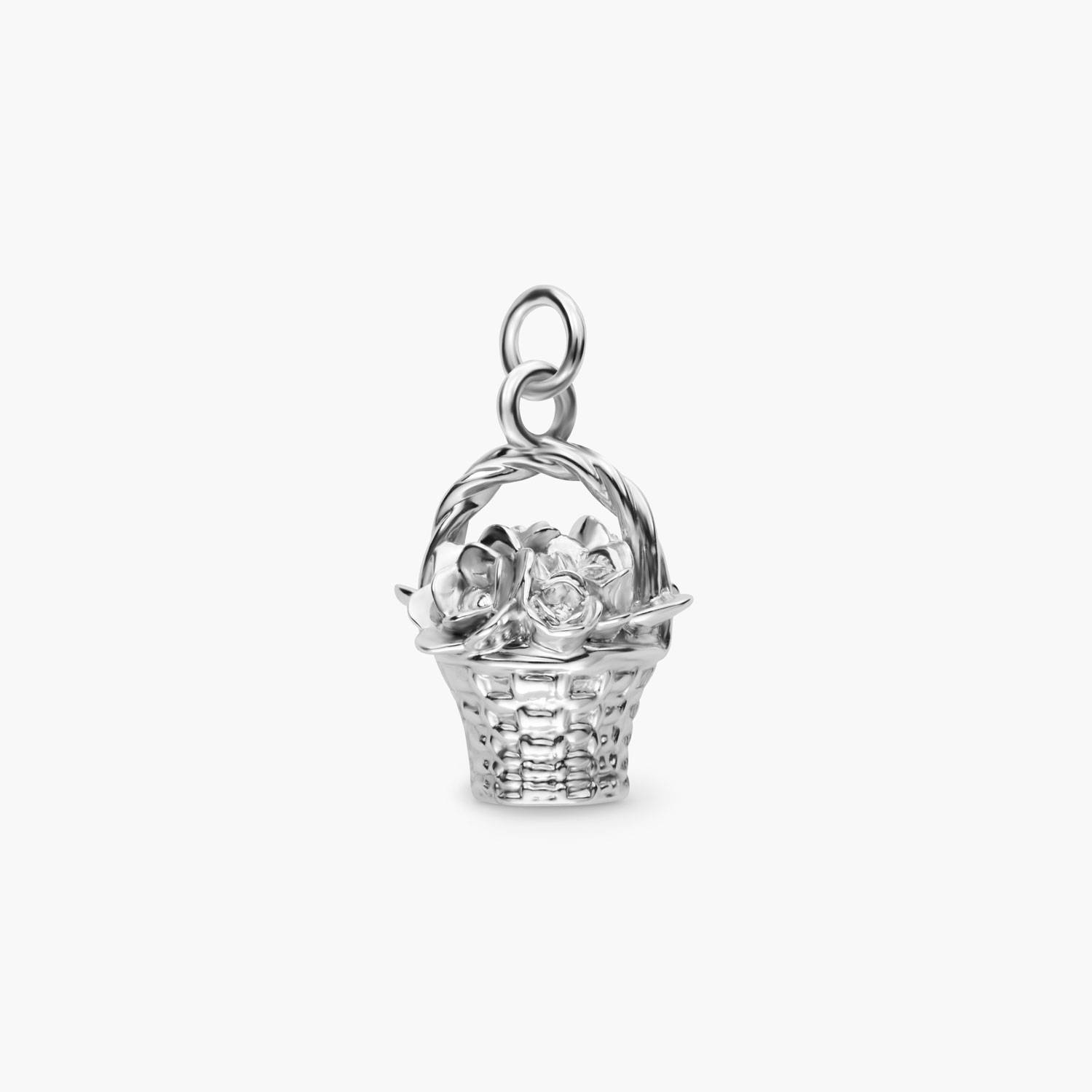 My flower Charm - Silver-1 product photo