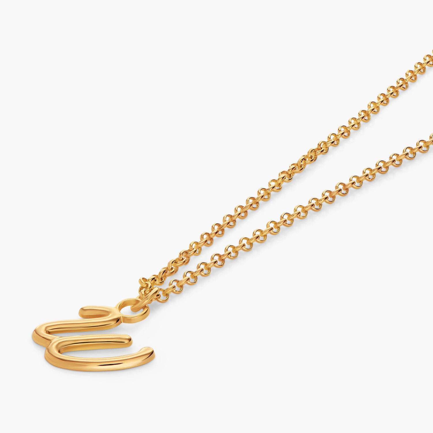 My Mini Signature Initial- Gold Vermeil-1 product photo