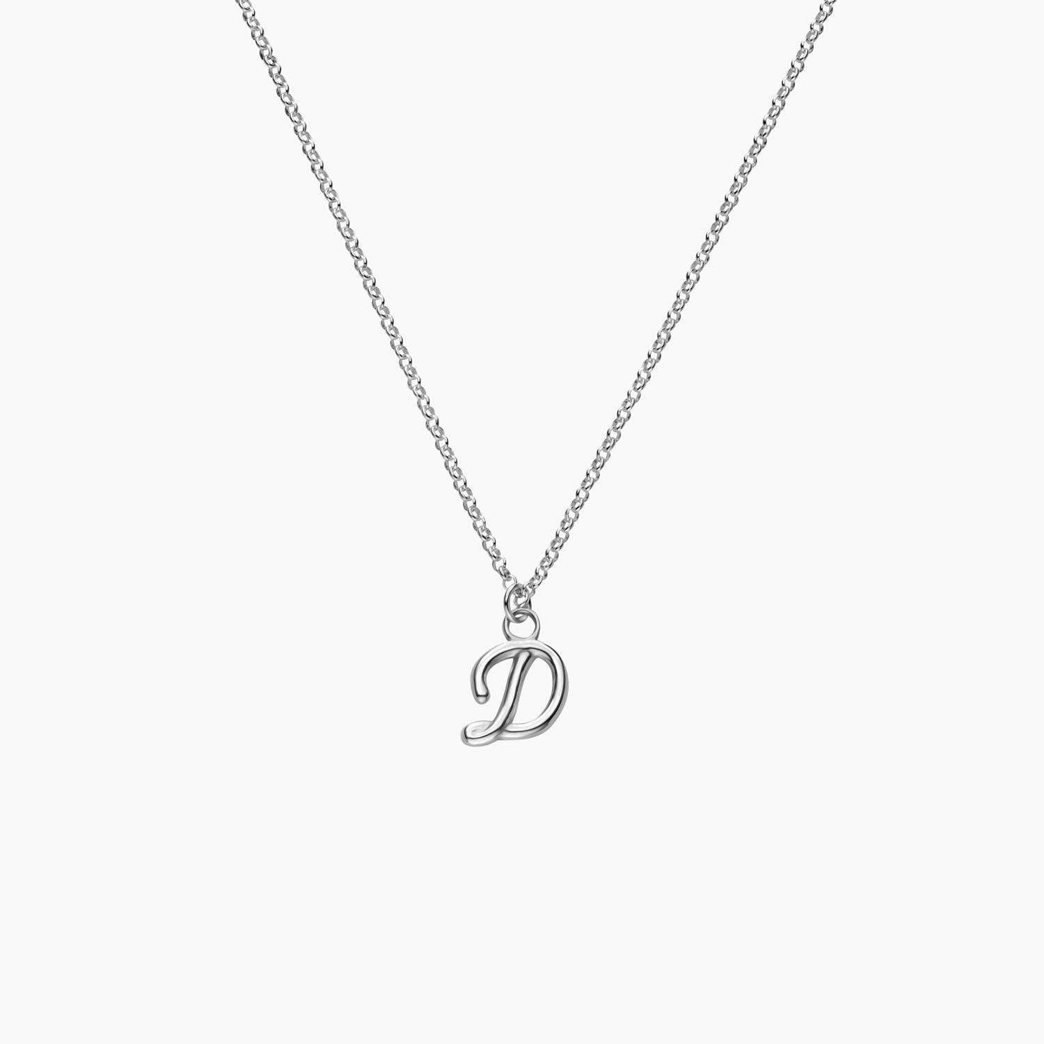 My Mini Signature Initial - Silver