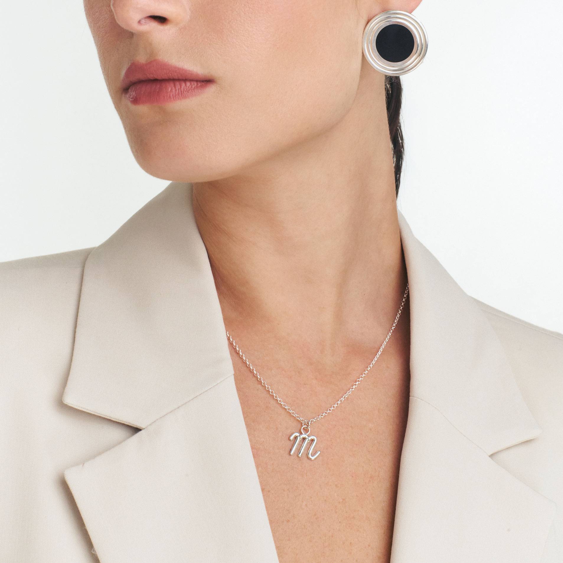 My Mini Signature Initial - Silver-8 product photo