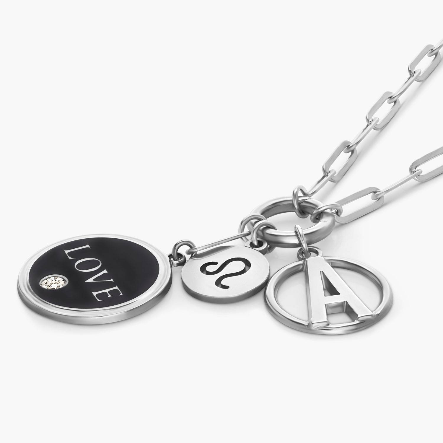 My Story Charm Necklace- Silver-4 product photo