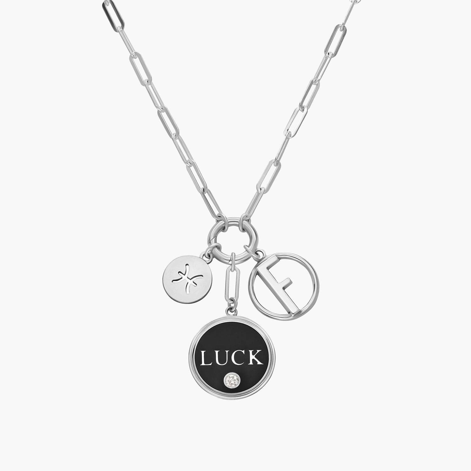 My Story Charm Necklace- Silver-3 product photo