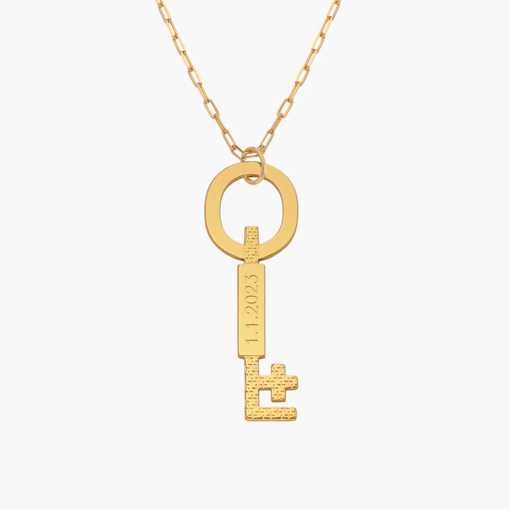 The key necklace - Gold Vermeil