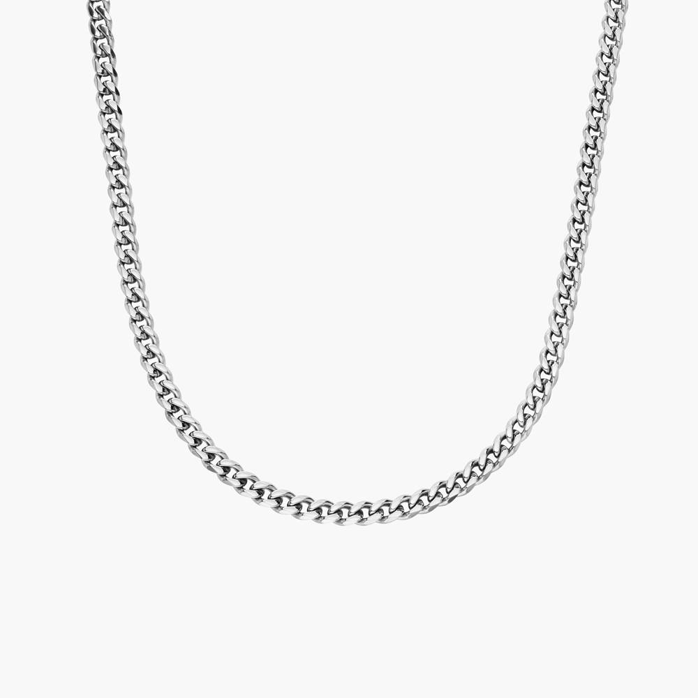 Cuban Chain Necklace 5 mm - Stainless Steel