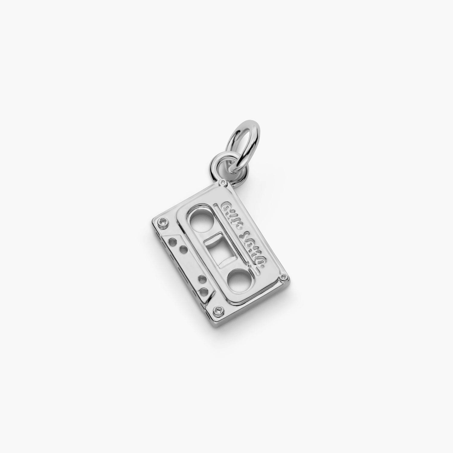 Press Play Charm - Silver-1 product photo